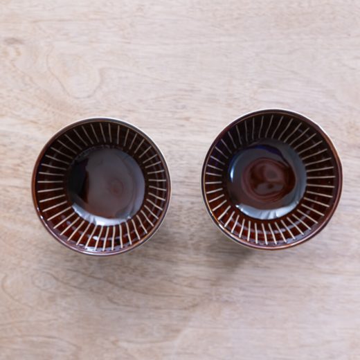 【WEB】撥水十草だるま小鉢 (小) アメ -器市-