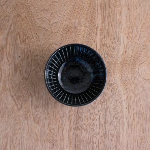 【WEB】撥水十草だるま小鉢 (小) 藍 -器市-