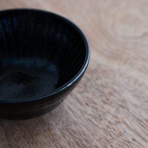 【WEB】撥水十草だるま小鉢 (小) 藍 -器市-