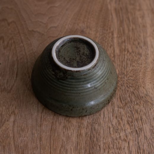 【WEB】撥水十草だるま小鉢 (小) オリーブ -器市-