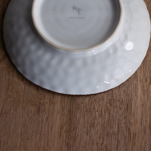 【WEB限定】鉄粉流し三ツ山6寸皿 -器市-