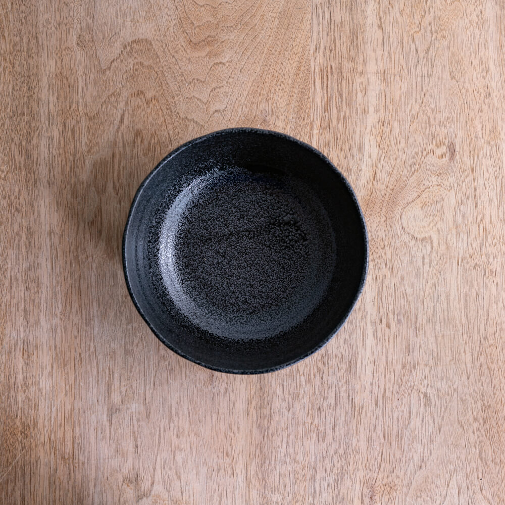 【WEB限定】撥水 黒 5寸鉢 -器市-