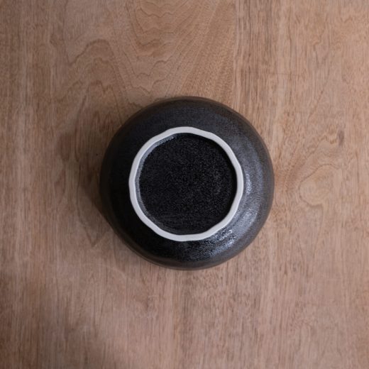 【WEB限定】撥水 黒 5寸鉢 -器市-