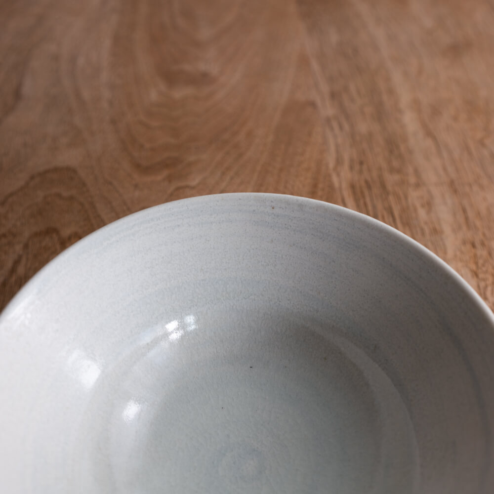 【WEB限定】氷結白渦 輪二重5寸深鉢 -器市-