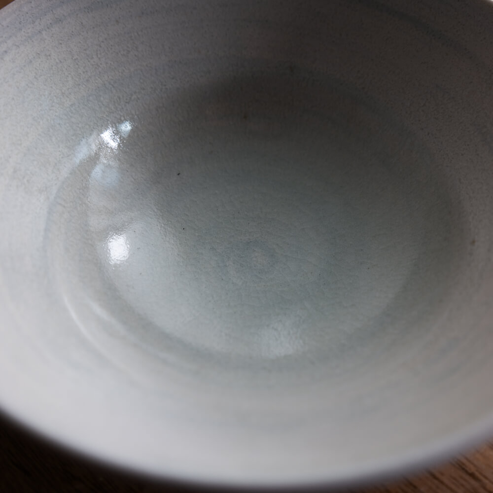 【WEB限定】氷結白渦 輪二重5寸深鉢 -器市-