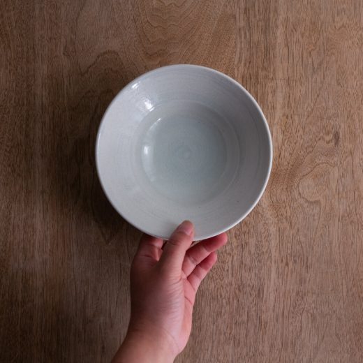 【WEB限定】氷結白渦 輪二重5寸深鉢 -器市-