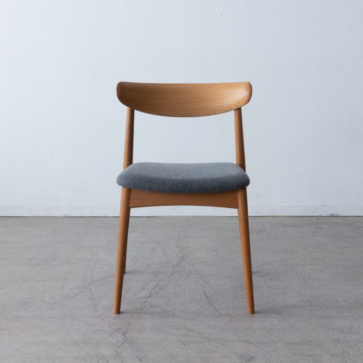 ［飛騨産業アウトレット］SEOTO チェア KD200N ホワイトオーク/OF 張地ランクB NC157 チャコールグレー