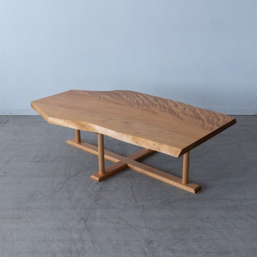 ［現品SALE］ミズメザクラ 無垢板 天厚40mm ウレタン塗装