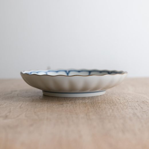 【WEB限定】輪つなぎ菊割5寸皿 -器市-