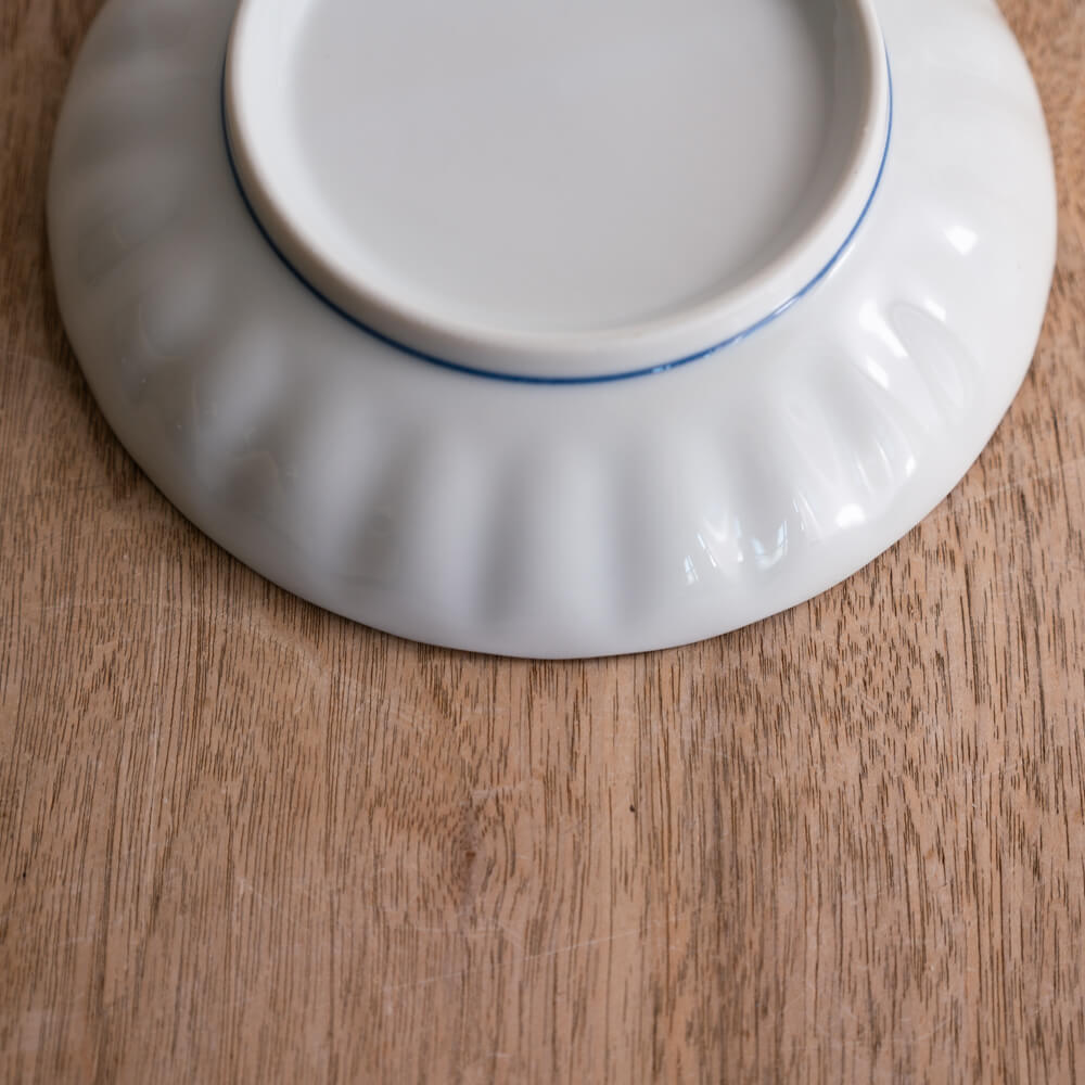 【WEB限定】輪つなぎ菊割5寸皿 -器市-