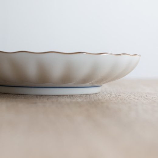 【WEB限定】輪つなぎ菊割5寸皿 -器市-