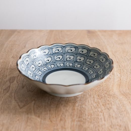 【WEB限定】古染格子5寸浅鉢 -器市-