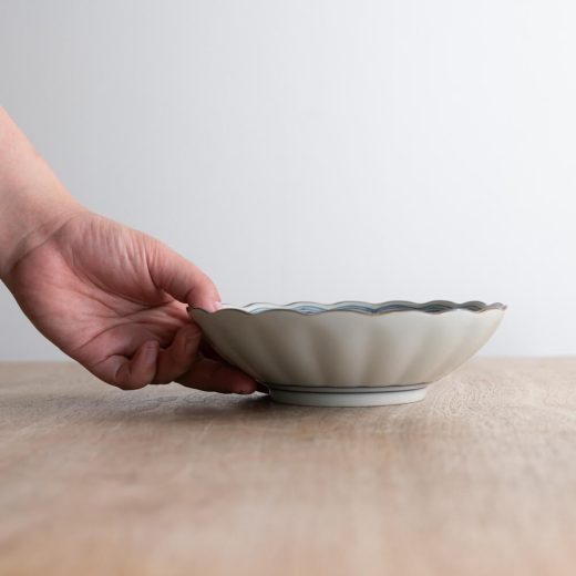 【WEB限定】古染格子5寸浅鉢 -器市-