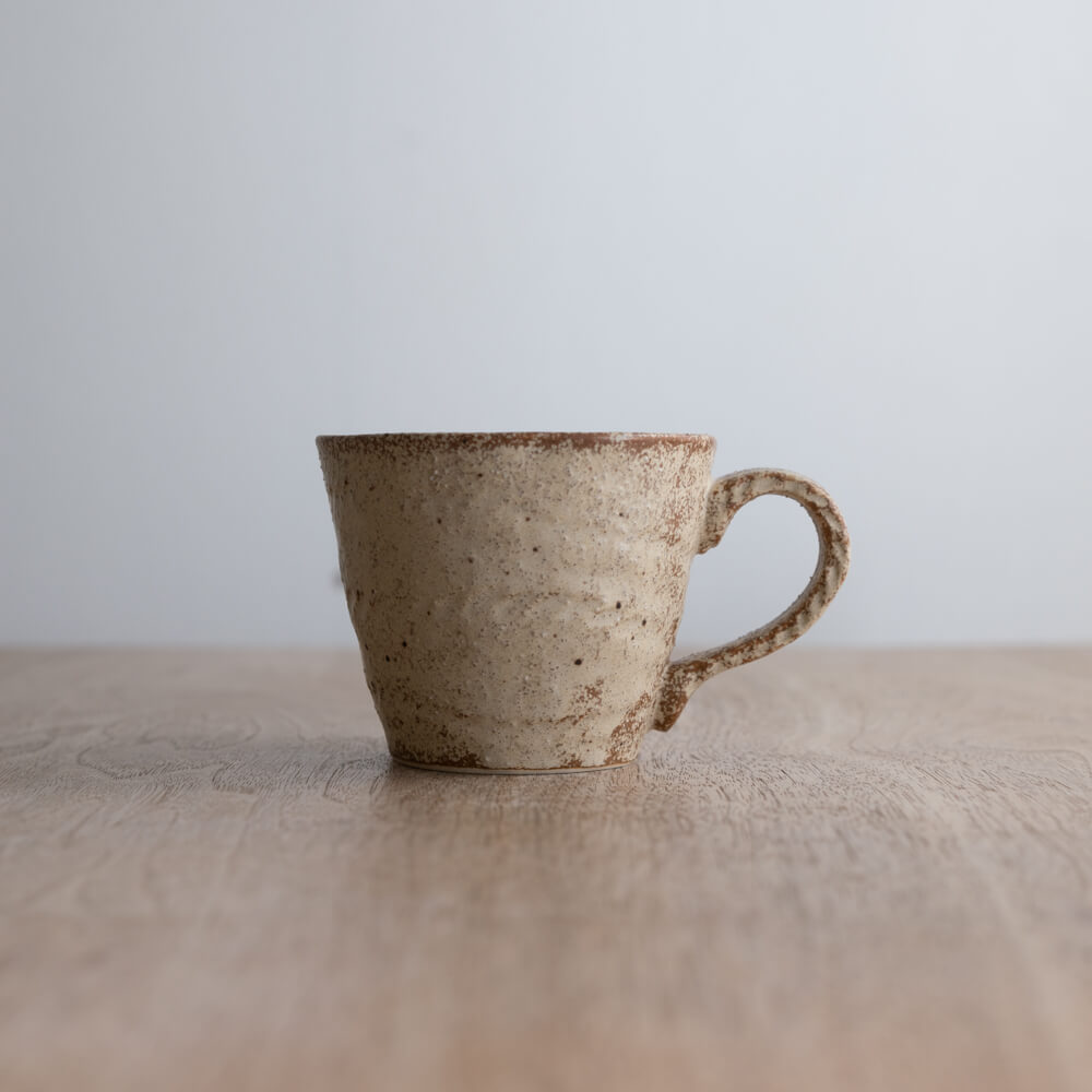 【WEB限定】錆織部 縄手マグ -器市-