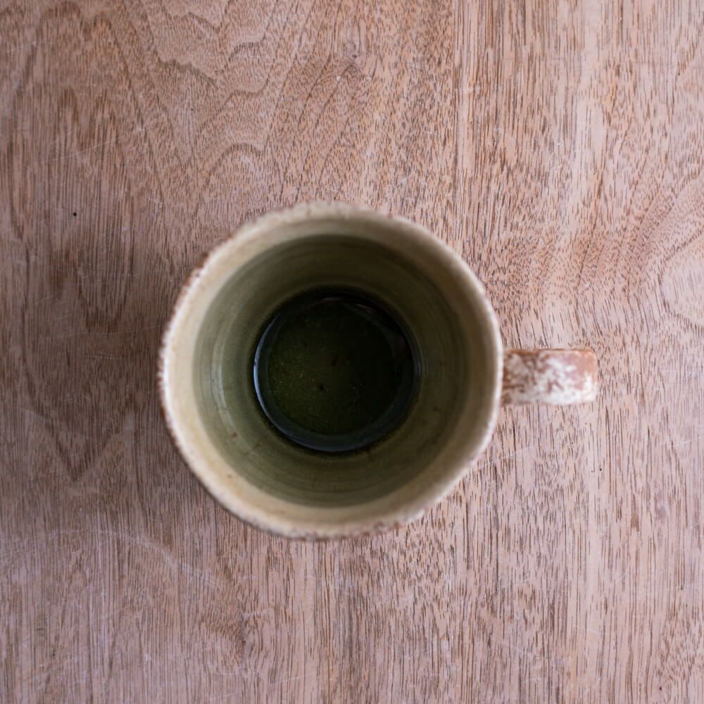 【WEB限定】錆織部 縄手マグ -器市-