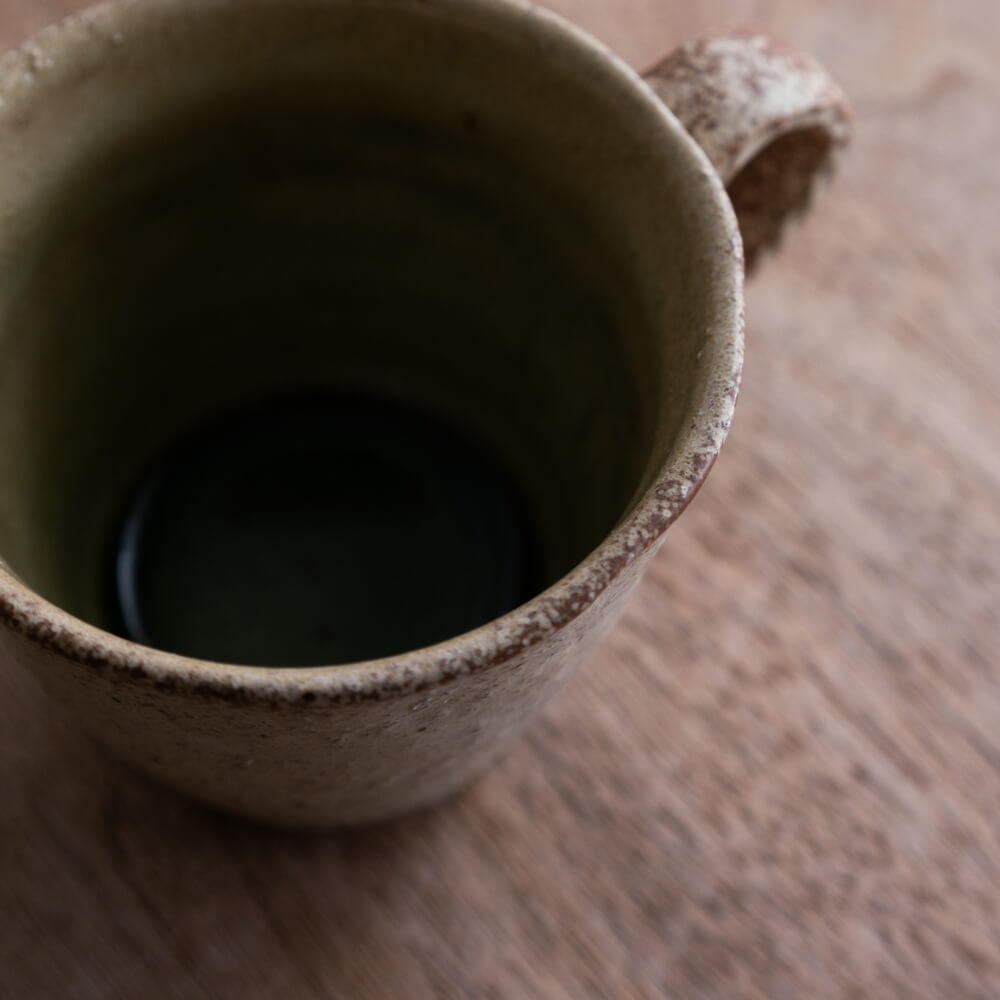 【WEB限定】錆織部 縄手マグ -器市-