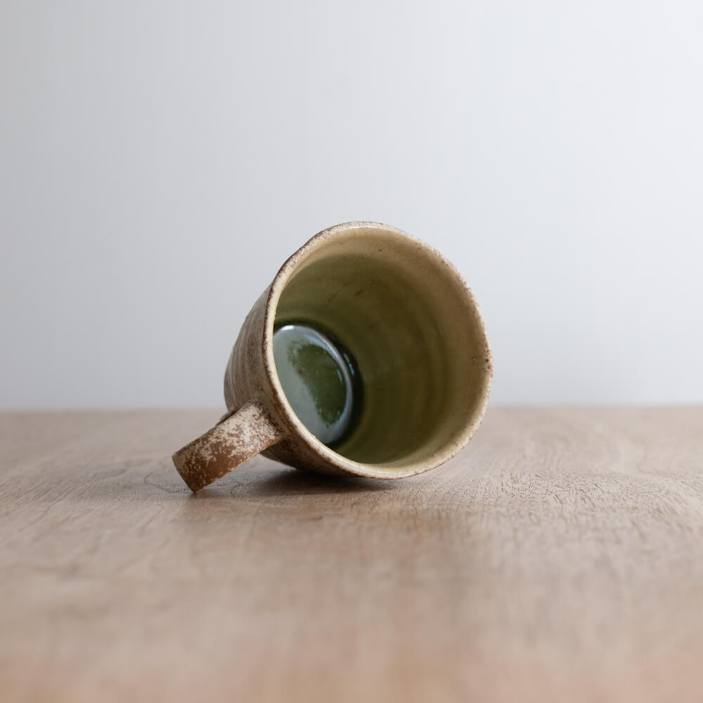 【WEB限定】錆織部 縄手マグ -器市-