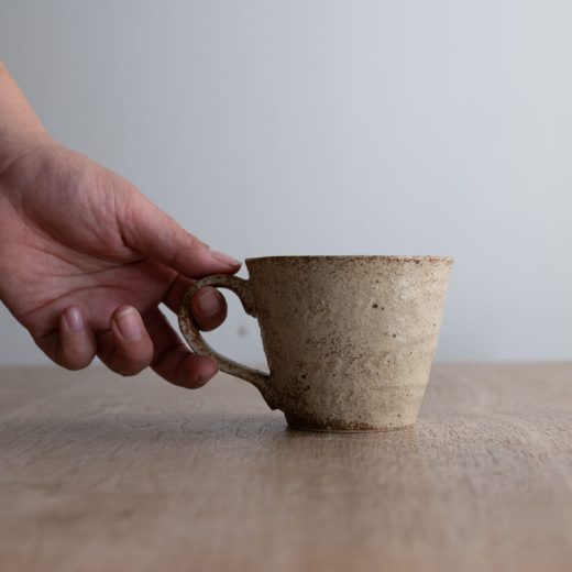 【WEB限定】錆織部 縄手マグ -器市-