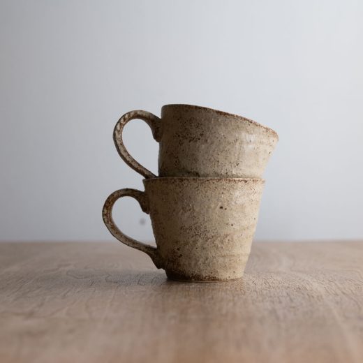 【WEB限定】錆織部 縄手マグ -器市-