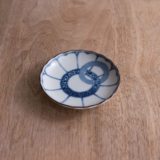 【WEB限定】輪つなぎ菊割3.5皿 -器市-
