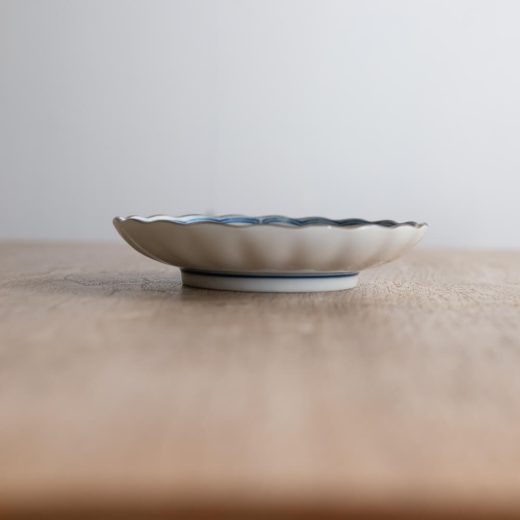 【WEB限定】輪つなぎ菊割3.5皿 -器市-