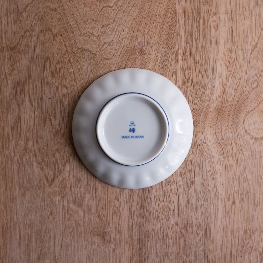 【WEB限定】輪つなぎ菊割3.5皿 -器市-