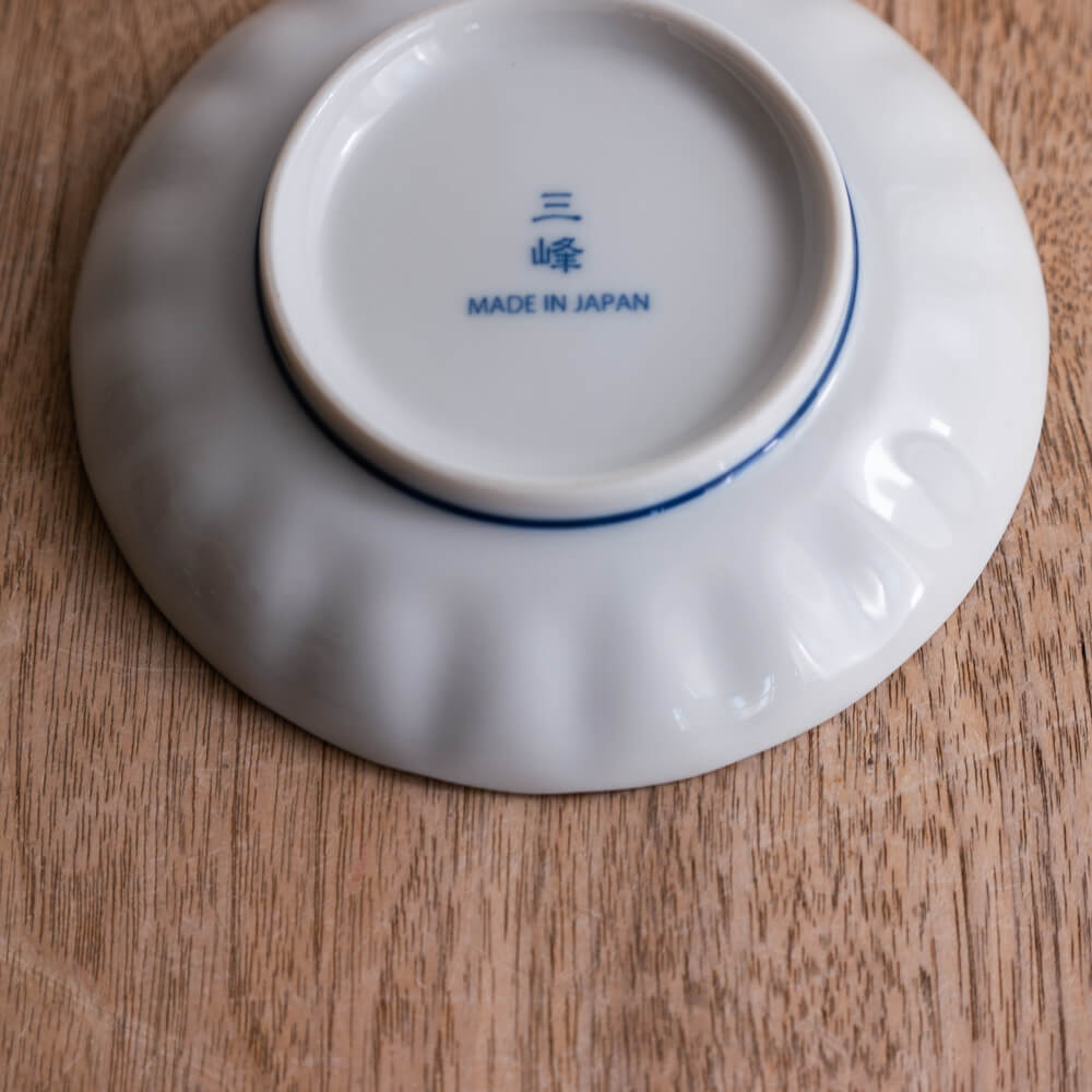 【WEB限定】輪つなぎ菊割3.5皿 -器市-