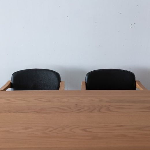 ダイニング5点セット レッドオーク材 / ウレタン AKI150（20）NA＋チェア フェイク NA×4