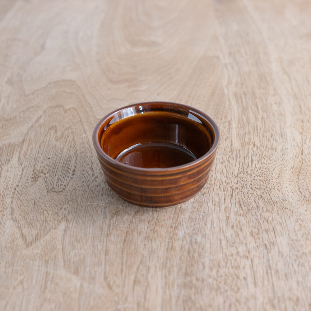 【WEB限定】アメ釉8.5cmココット -器市-