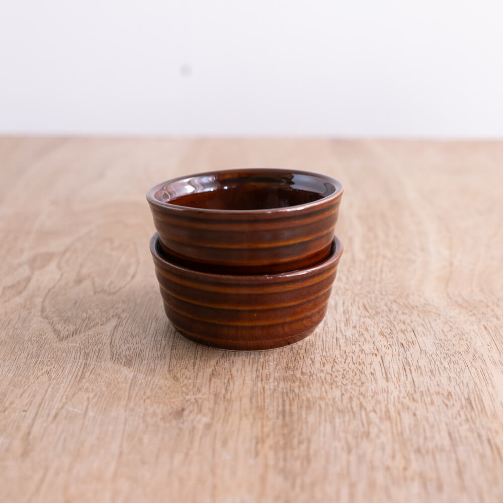 【WEB限定】アメ釉8.5cmココット -器市-