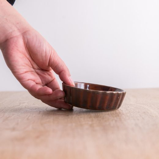 【WEB限定】アメ釉9.5cmスフレ -器市-