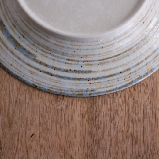 【WEB限定】白粉引 型入8.5皿 -器市-