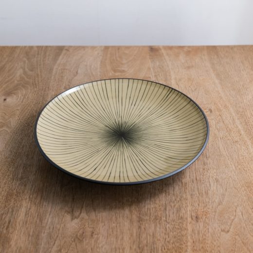 【WEB限定】土灰十草 丸9寸皿 -器市-