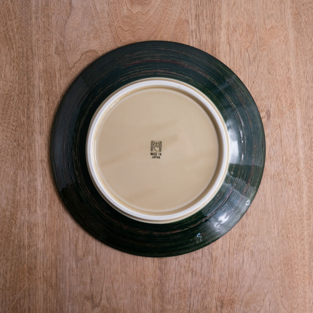 【WEB限定】土灰十草 丸9寸皿 -器市-