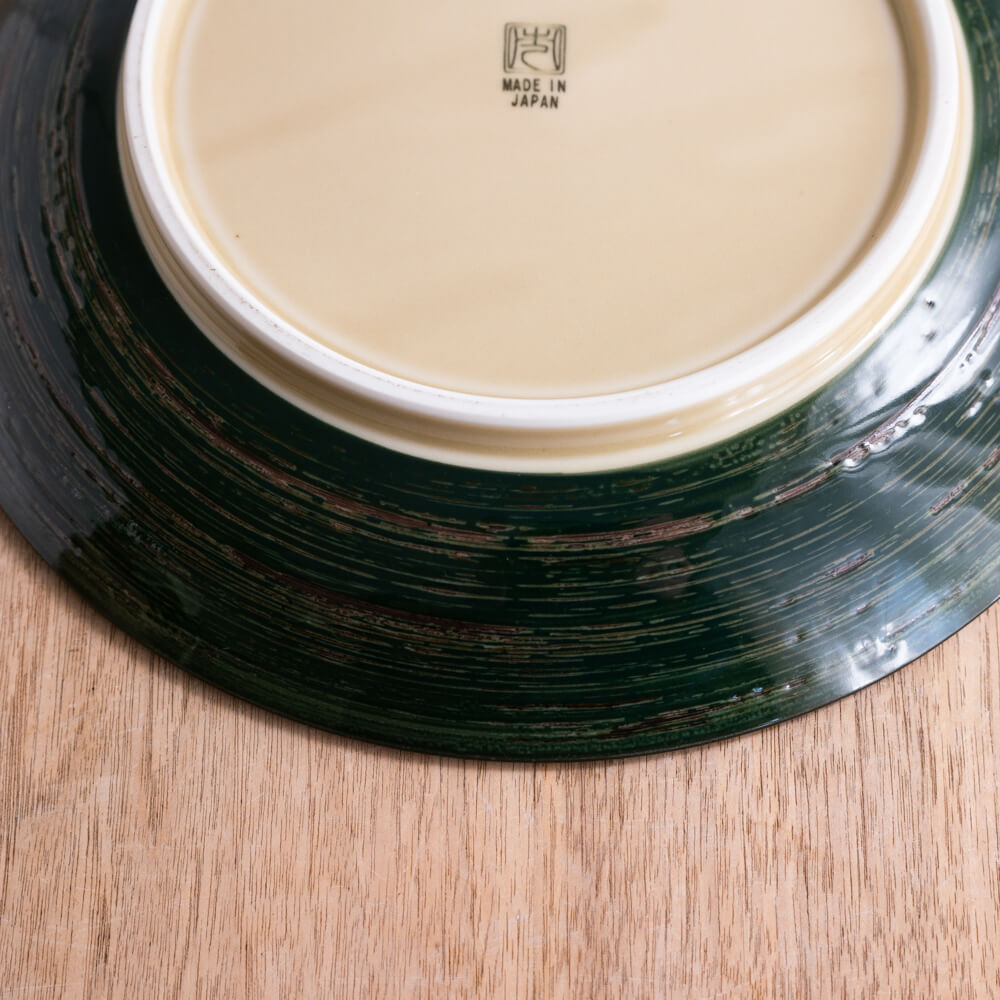 【WEB限定】土灰十草 丸9寸皿 -器市-