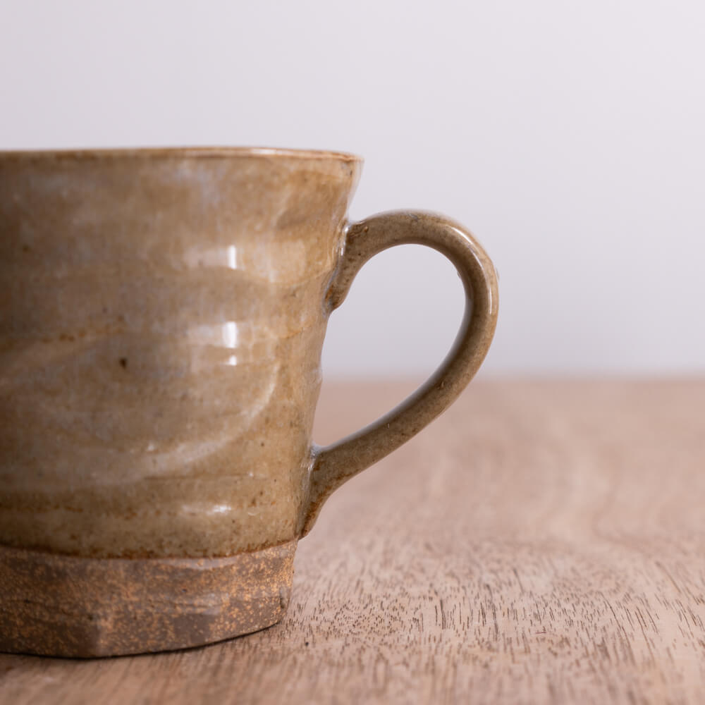 【WEB限定】粉引 手捻りマグ -器市-