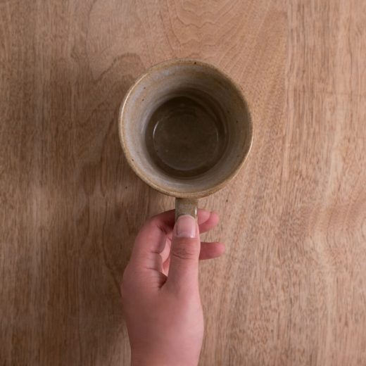 【WEB限定】粉引 手捻りマグ -器市-