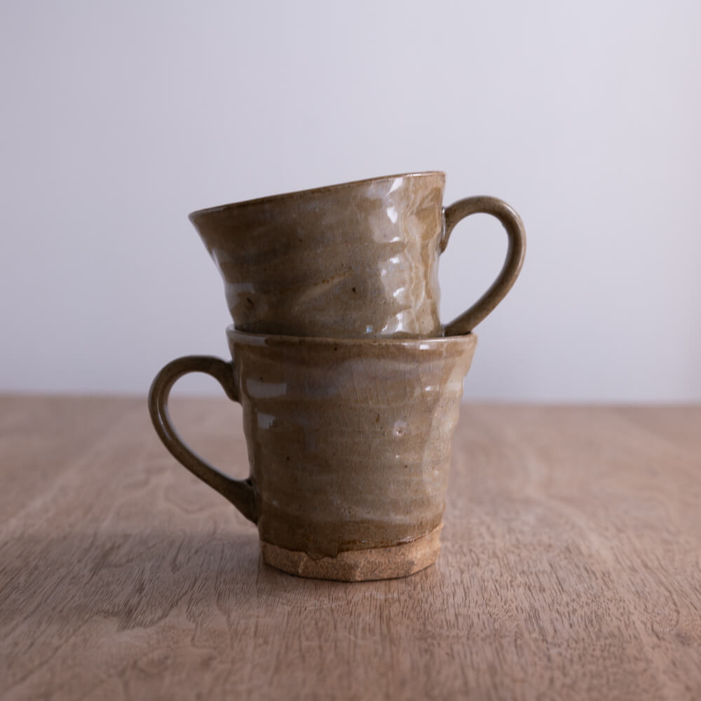 【WEB限定】粉引 手捻りマグ -器市-