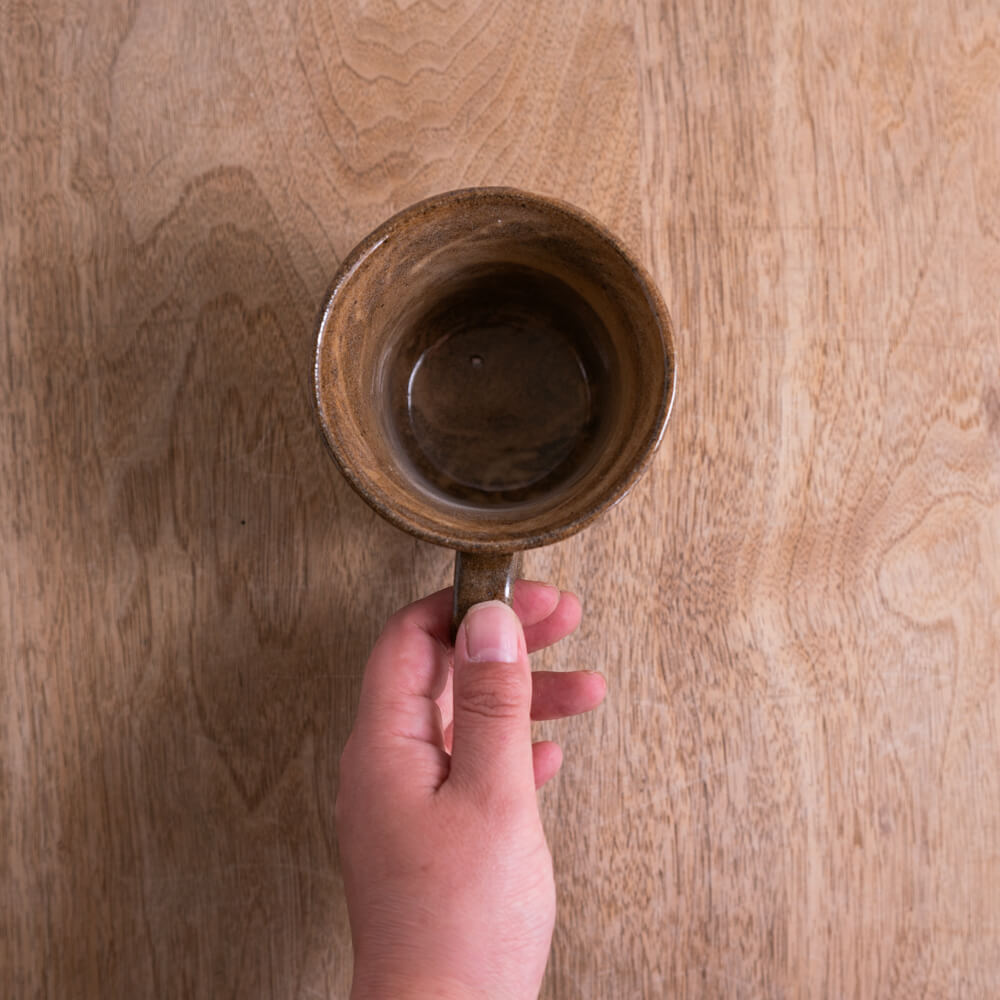 【WEB限定】茶流し 手捻りマグ -器市-