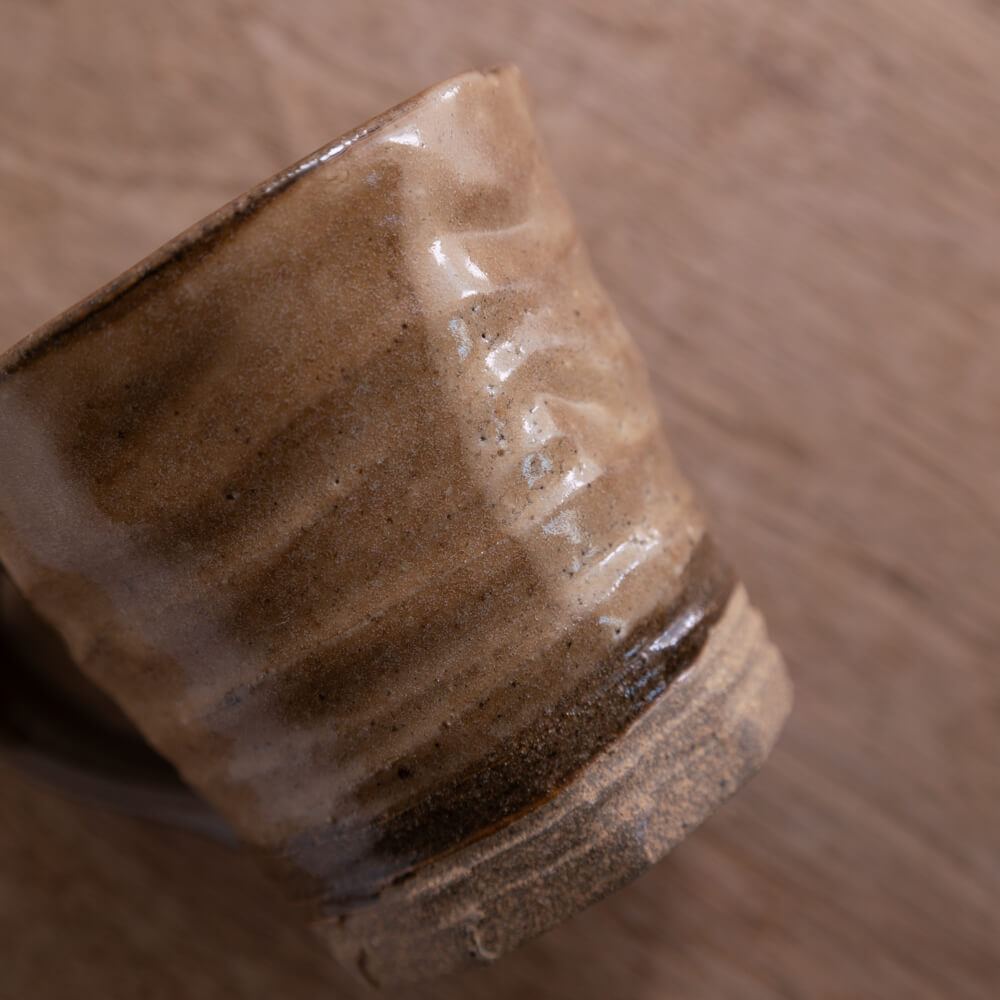 【WEB限定】茶流し 手捻りマグ -器市-