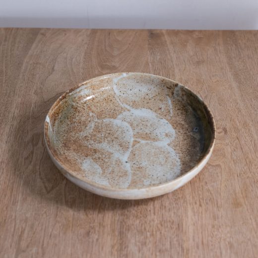 雪志野7寸パスタ皿 -器市-