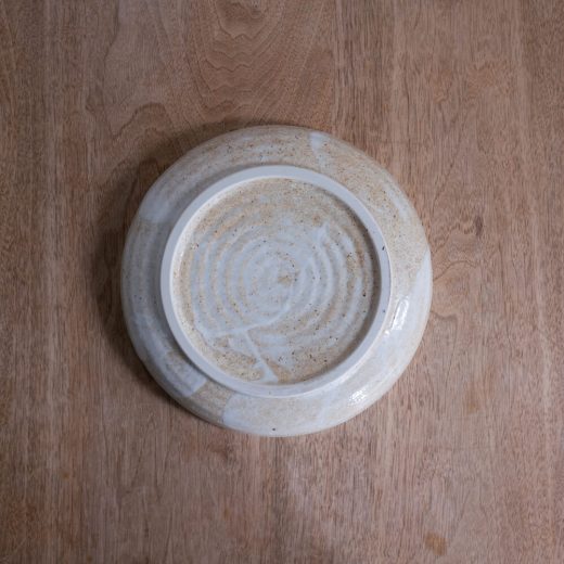 雪志野7寸パスタ皿 -器市-