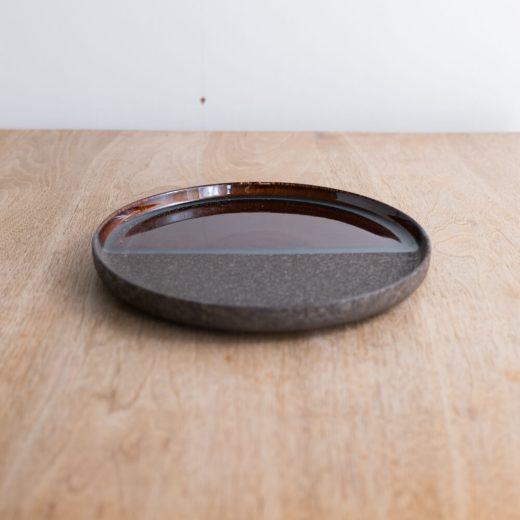 【WEB限定】twin 茶 切立7寸皿 -器市-