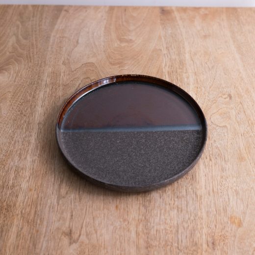 【WEB限定】twin 茶 切立7寸皿 -器市-