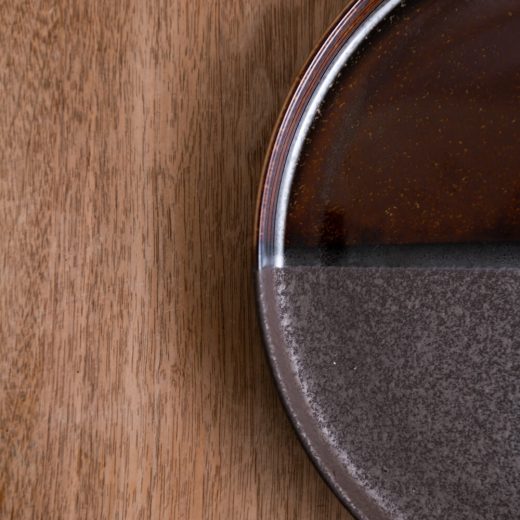 【WEB限定】twin 茶 切立7寸皿 -器市-