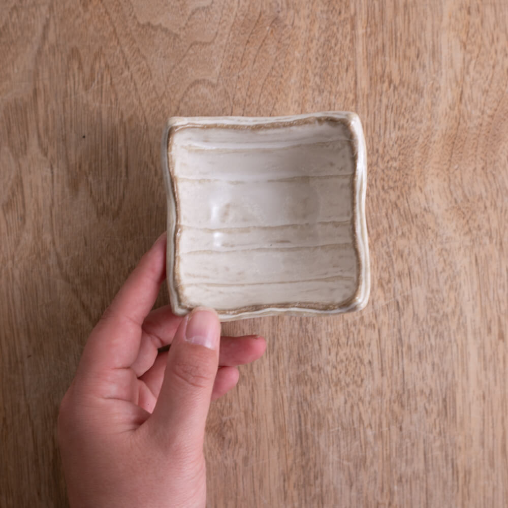 【WEB限定】ルチール 四角小鉢 (小) -器市-