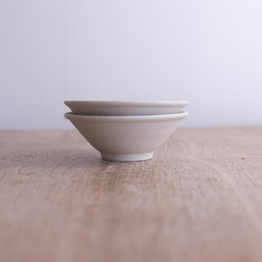 【WEB限定】KIZAMI 白 輪二重3.5深鉢 -器市-