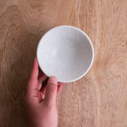 【WEB限定】KIZAMI 白 輪二重3.5深鉢 -器市-