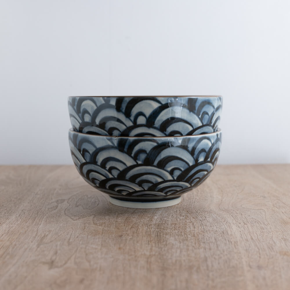 【WEB限定】益子 波 6.5うどん丼 -器市-