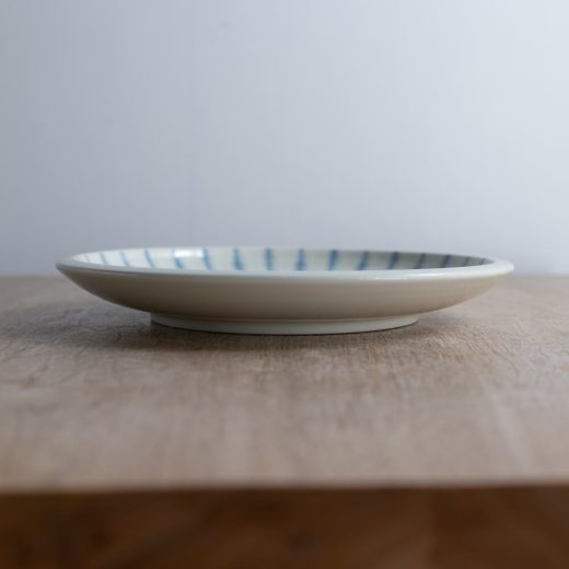 【WEB限定】Focus 白 括り手8寸皿 -器市-